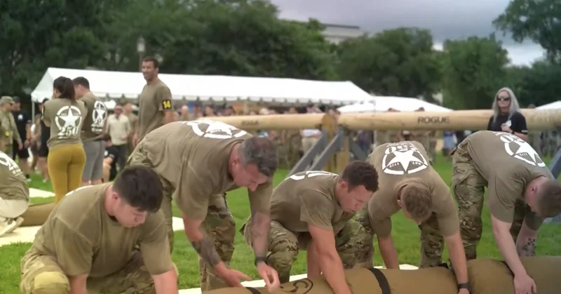 Events under way celebrating U.S. Armys 250th anniversary