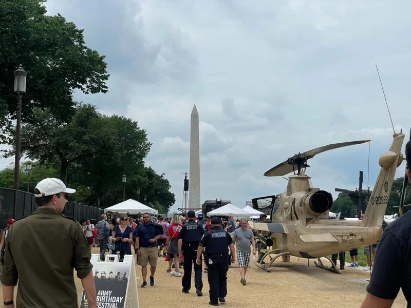 Army’s 250th birthday bash kicks off with massive festival