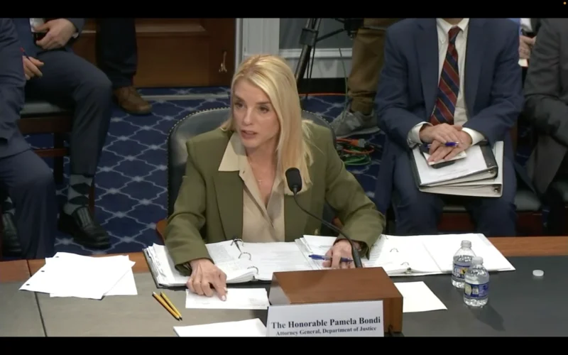 Bondi says Iran nationals in U.S. pose threat