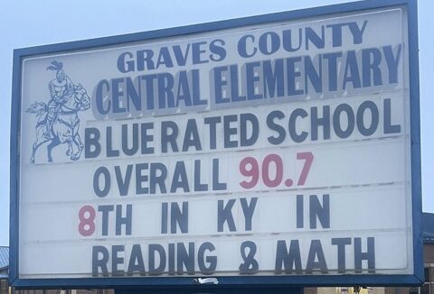 Graves County Central Elementary School Named Blue Ribbon