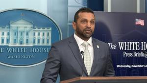 Patel: China to control chemicals used to produce fentanyl