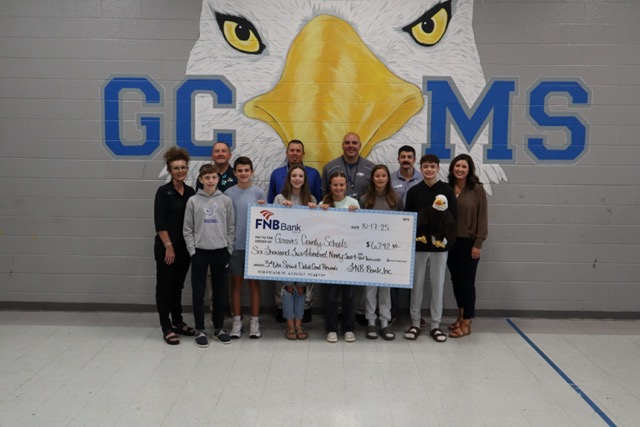 FNB Bank Donates Over $10,700 to Local Schools Through Spirit Debit Card Program