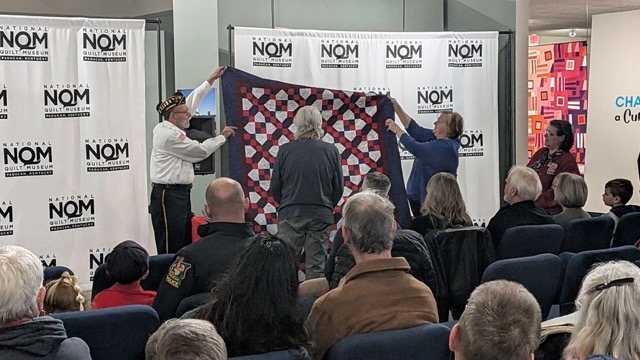 Quilts of Valor Ceremony for Veteran’s Day